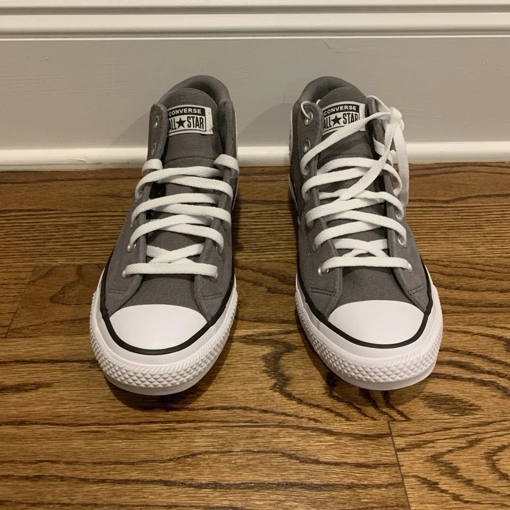 Converse Chuck Taylor All Star Sharkskin White Malden Street Shoes Men's Size 11 - Picture 2 of 8
